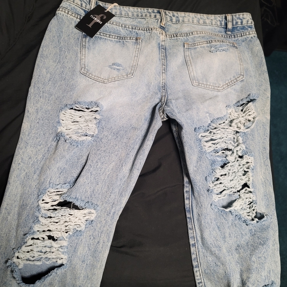 Flamingo Ripped Jeans